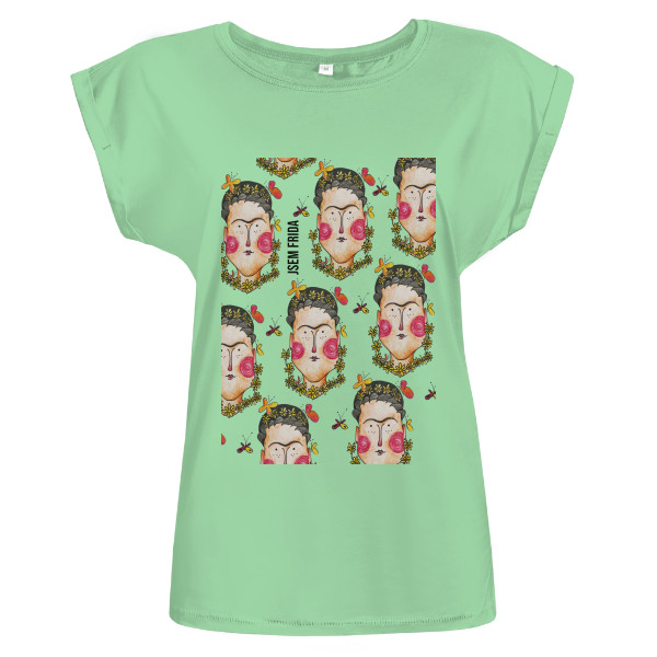 Tričko s potiskem Jsem Frida